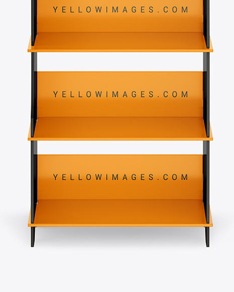 Glossy Display Stand Mockup