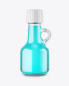 Clear Glass Bottle Mockup