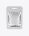 Metallic Sachet Mockup