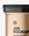 Metallic Jar Mockup
