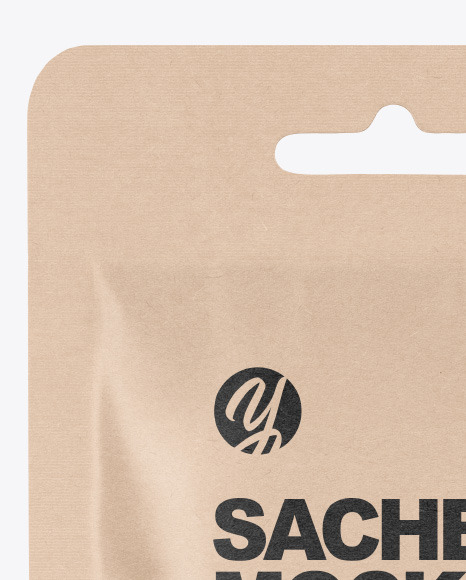 Kraft Sachet Mockup