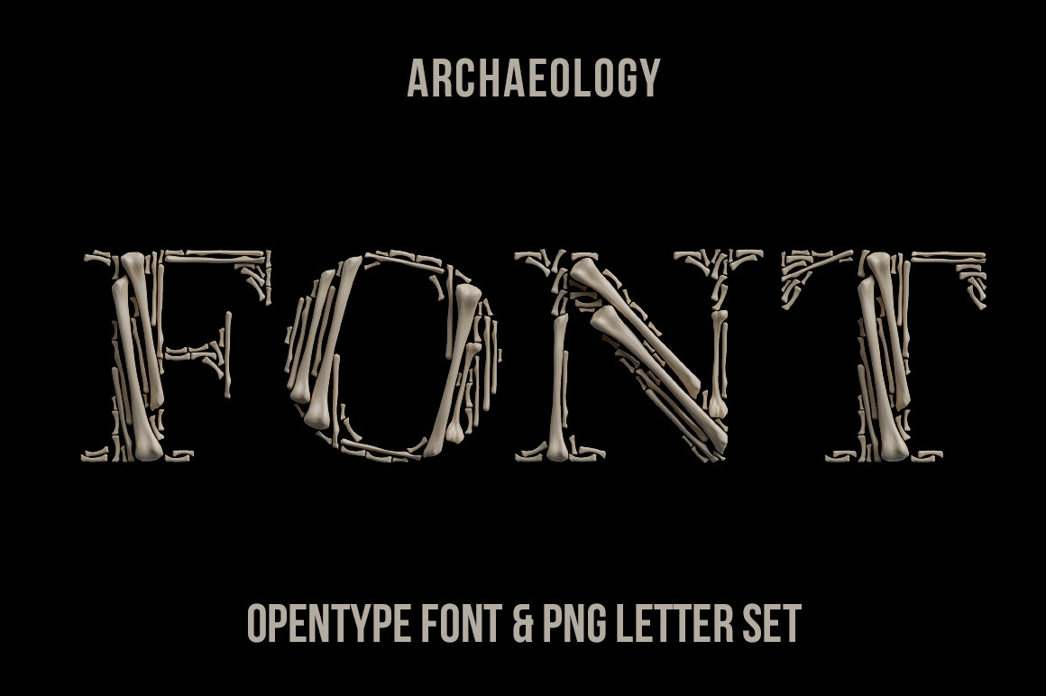 Archaeology Font