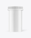 Matte Plastic Medicines Jar Mockup