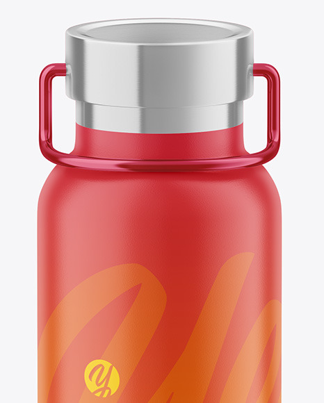 Matte Thermo Bottle Mockup