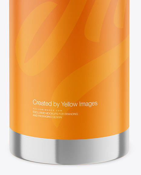 Matte Thermo Bottle Mockup