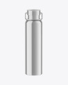 Metallic Thermo Bottle Mockup