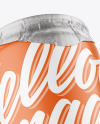 440ml Matte Drink Can w/ Foil Lid Mockup