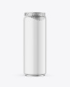 500ml Glossy Drink Can w/ Foil Lid Mockup