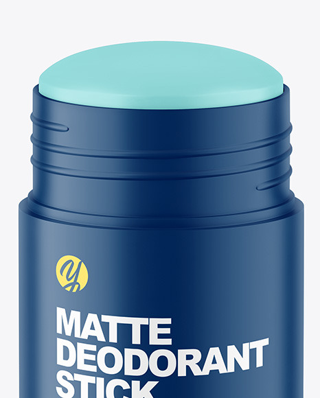 70g Matte Plastic Deodorant Stick Mockup