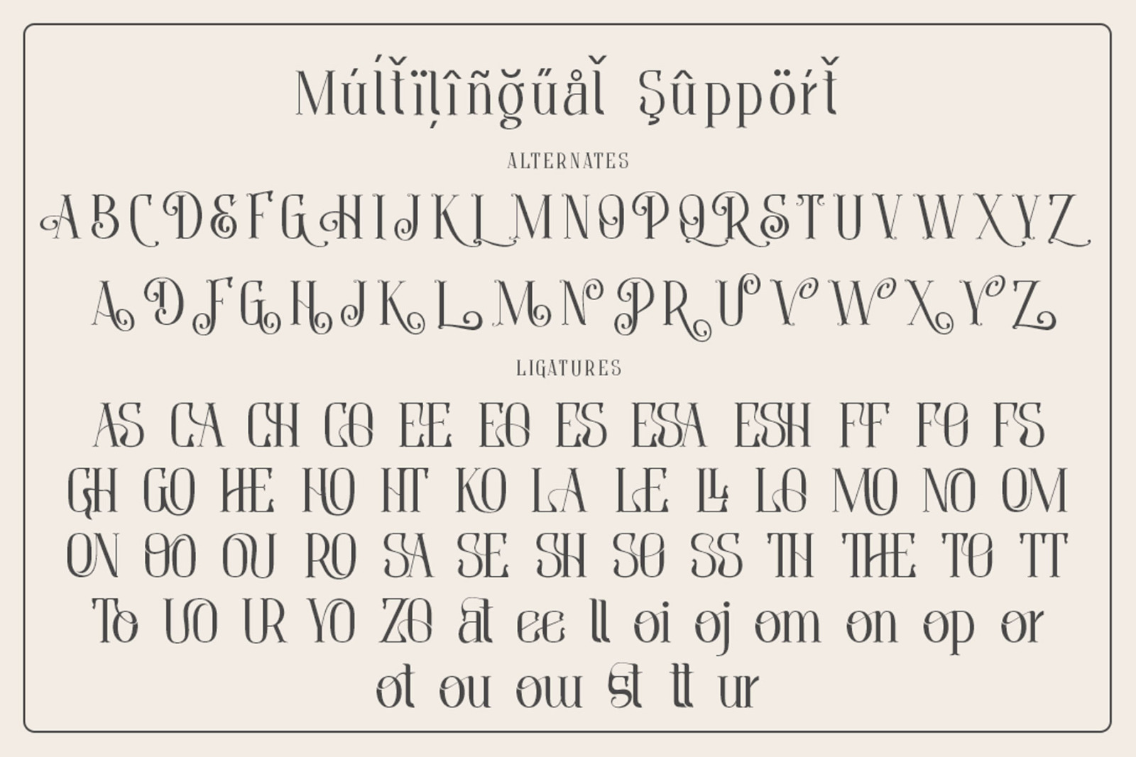 Holen Typeface