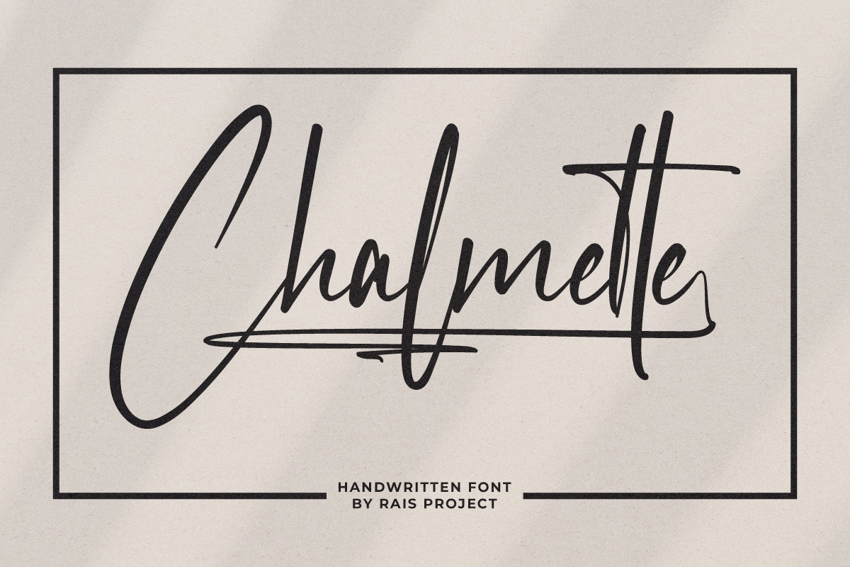 Chalmette Signature Font Chalmette Signature Font