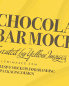 Two Chocolate Bars Mockup