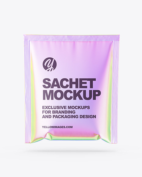 Matte Sachet Mockup