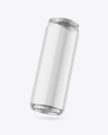 500ml Glossy Drink Can w/ Foil Lid Mockup