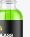 Clear Glass Dropper Bottle Mockup Clear Glass Dropper Bottle Mockup