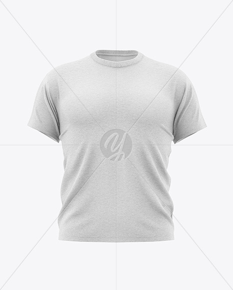 Men's T-Shirt Mockup - Front View