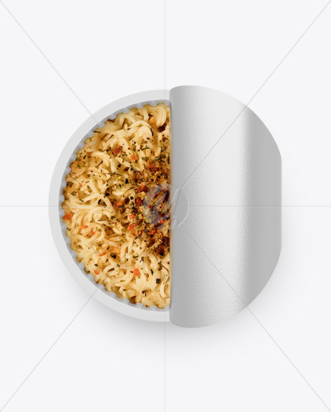 Instant Noodles Cup Mockup