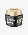 Cosmetic Jar Mockup Cosmetic Jar Mockup