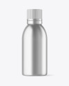 Metallic Plastic Bottle Mockup