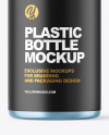 Metallic Plastic Bottle Mockup