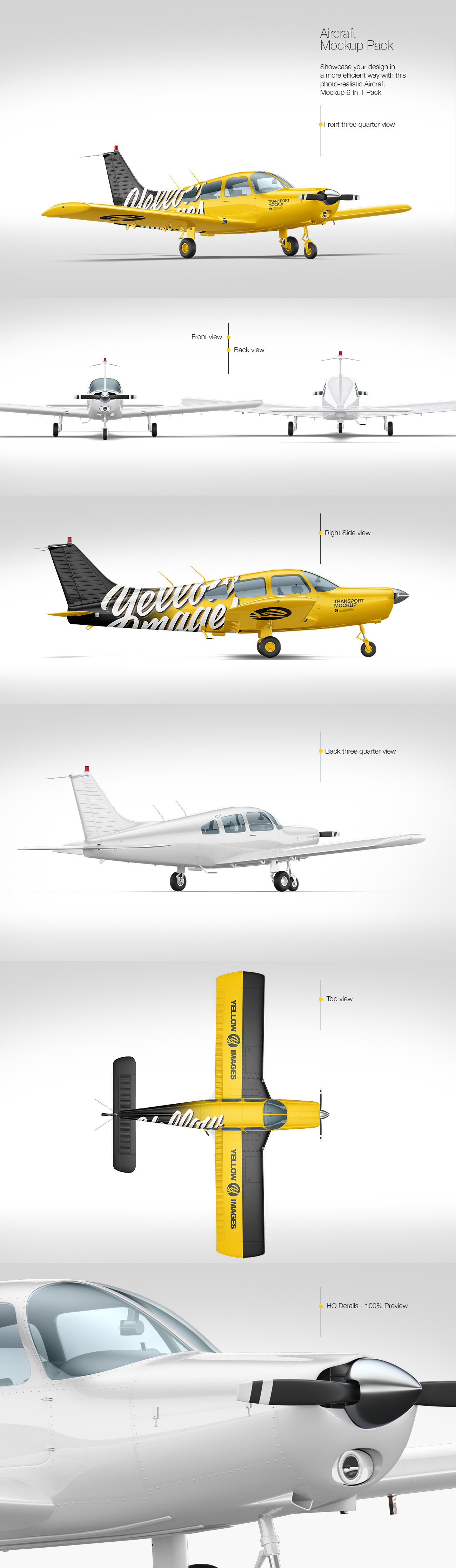 Aircraft Mockup Pack