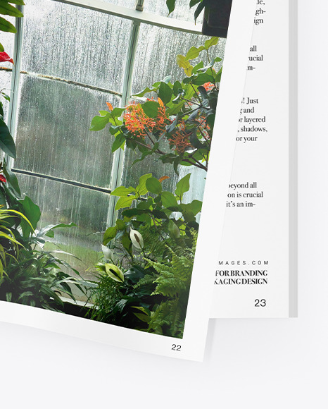 Matte Magazine Mockup