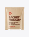 Kraft Sachet Mockup