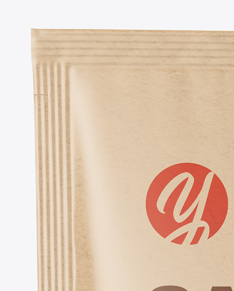 Kraft Sachet Mockup