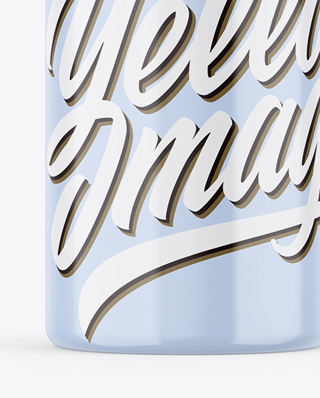 Glossy Bottle Mockup