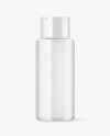 Clear Cosmetic Bottle Mockup