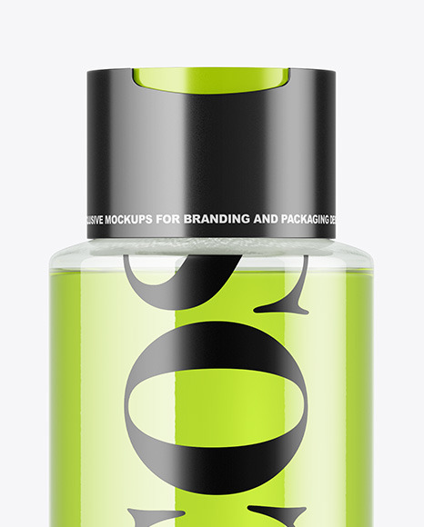 Color Liquid Cosmetic Bottle Mockup Color Liquid Cosmetic Bottle Mockup