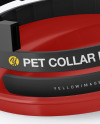 Glossy Round Tin Box w/ Pet Collar Mockup