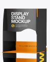 Glossy Display Stand Mockup