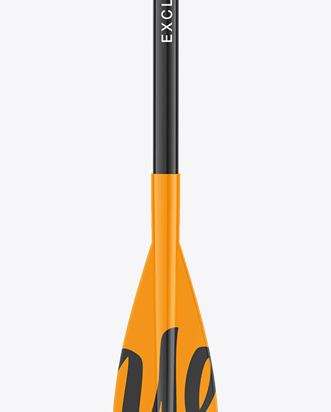 Glossy Paddle Mockup