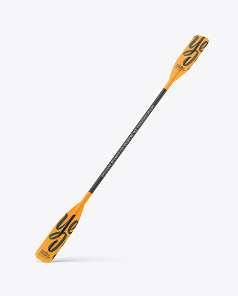 Glossy Paddle Mockup