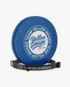 Matte Round Tin Box w/ Pet Collar Mockup