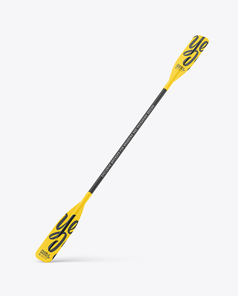 Matte Paddle Mockup