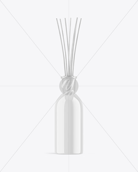 Glossy Diffuser Bottle Mockup