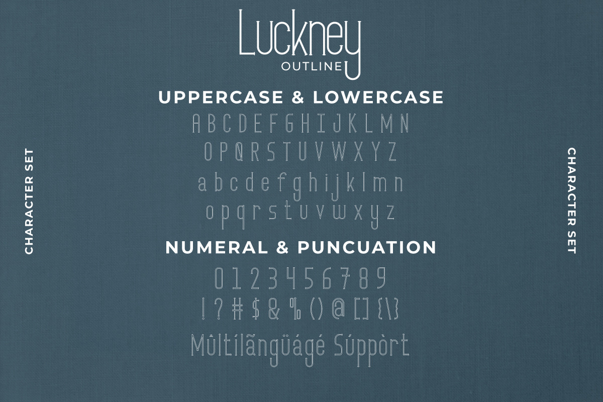 Luckney Sans Serif Modern Font Luckney Sans Serif Modern Font