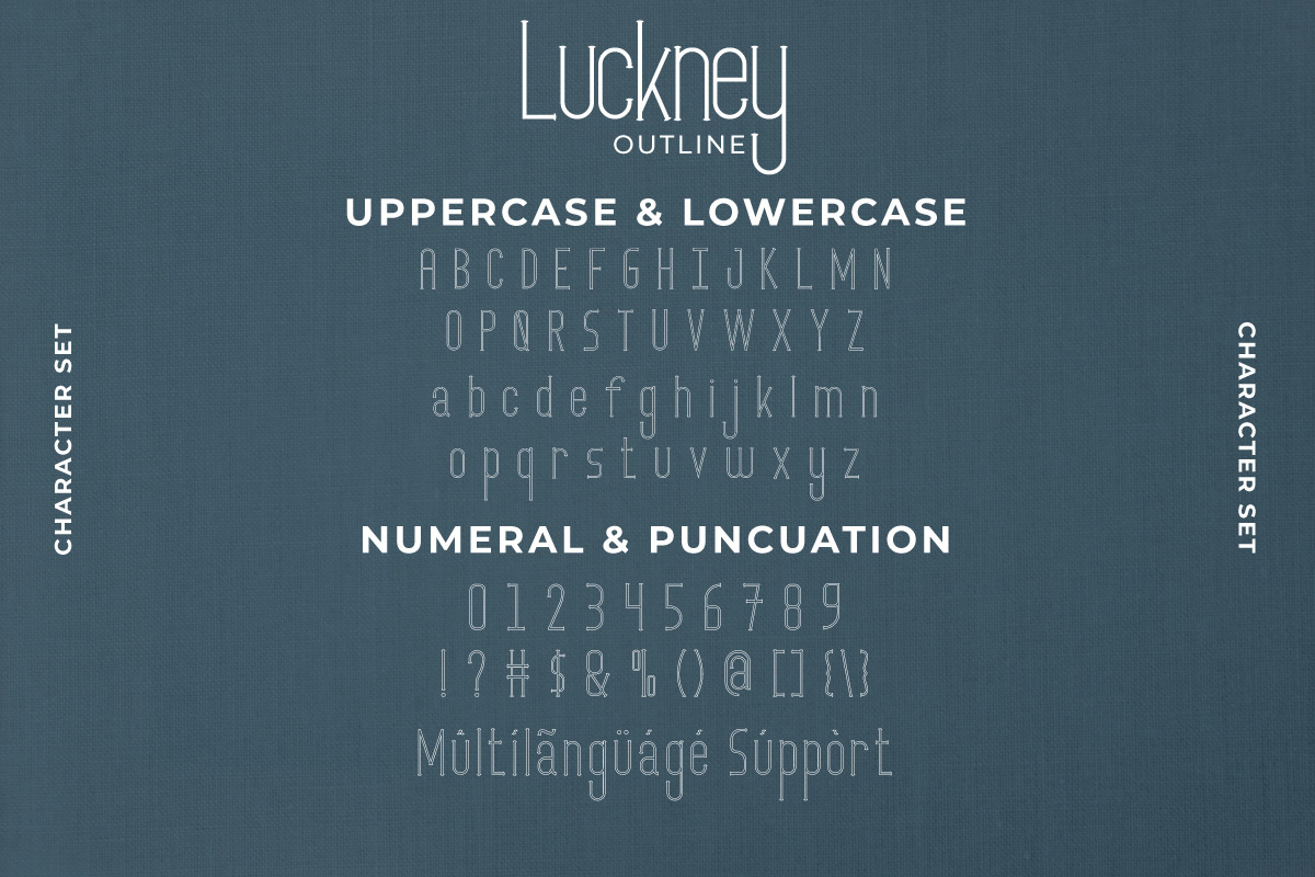 Luckney Sans Serif Modern Font