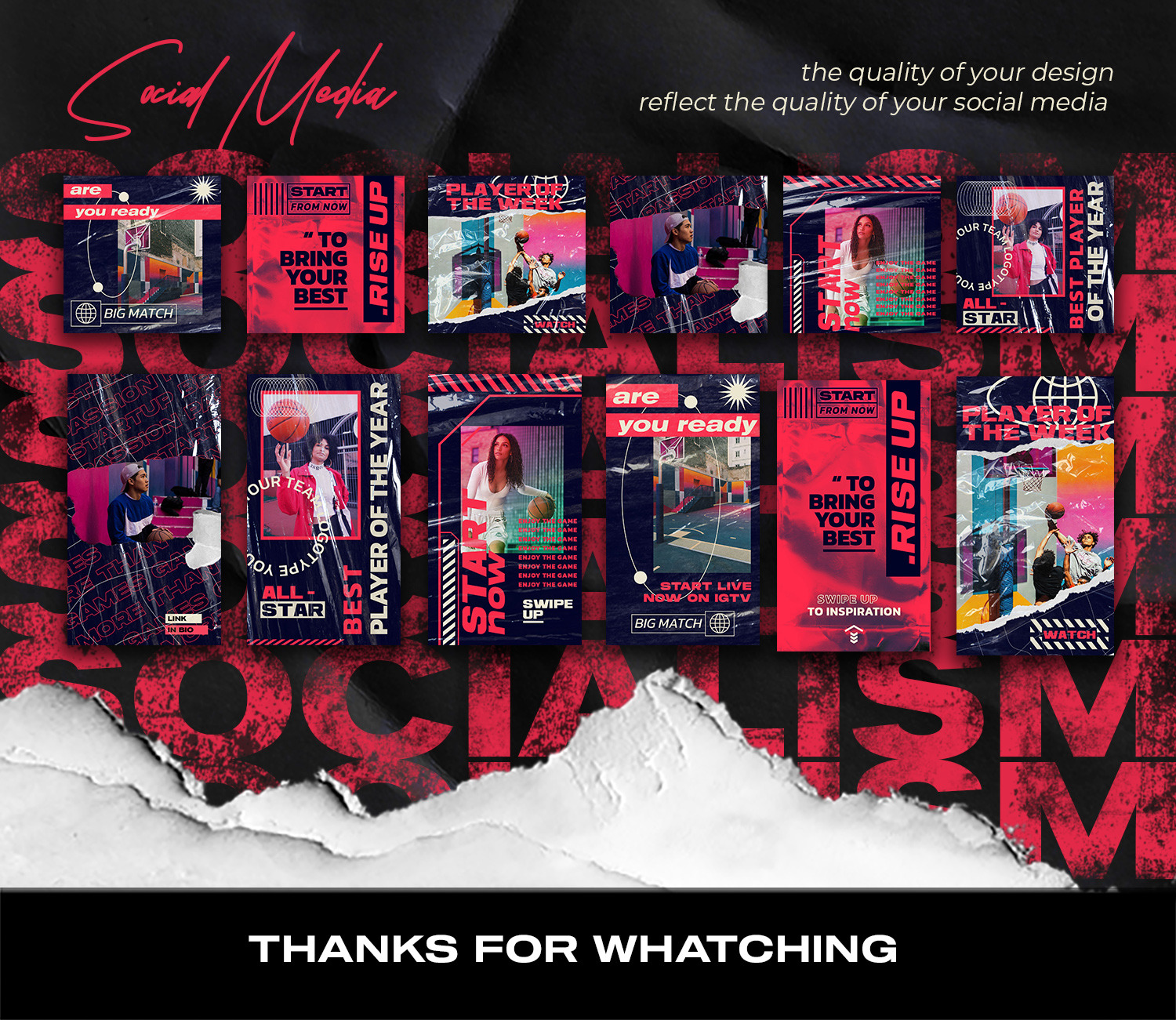 Urban Sport Socialist Instagram Template Urban Sport Socialist Instagram Template