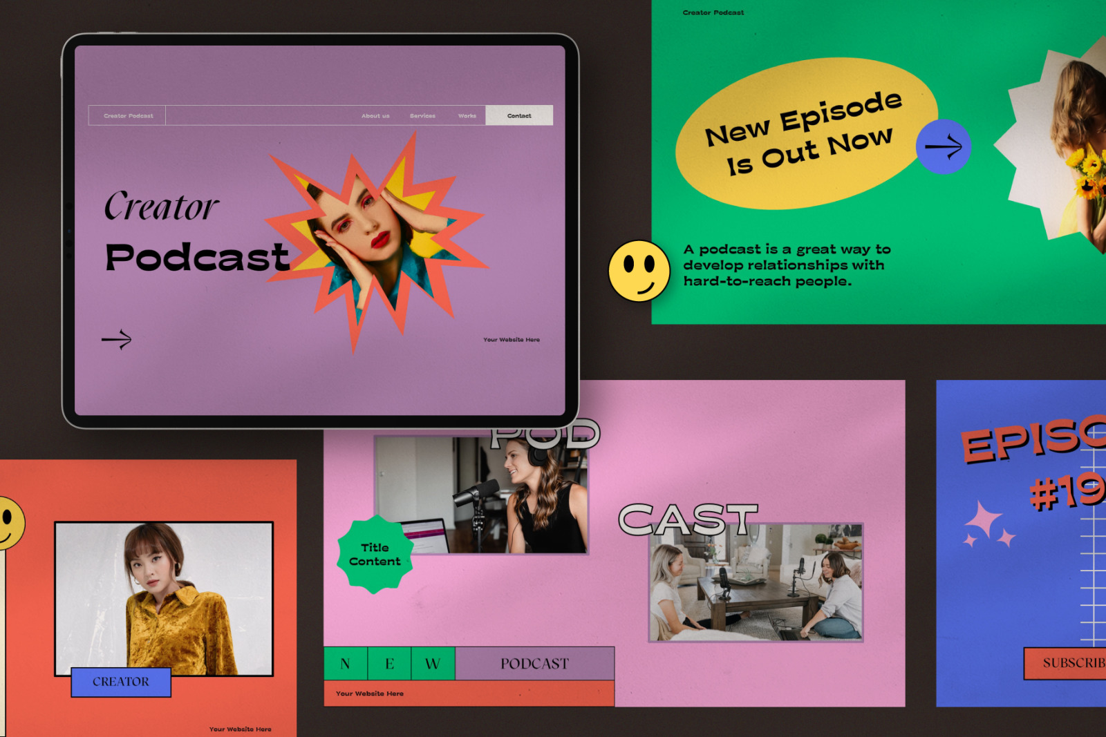 Podcast Googleslide Template Podcast Googleslide Template