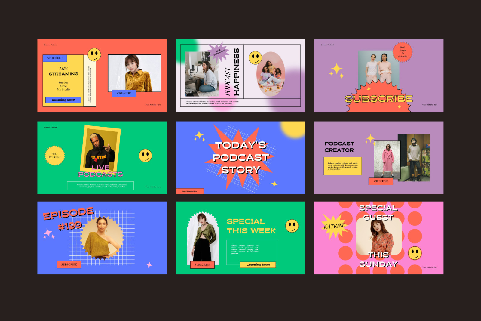 Podcast Googleslide Template Podcast Googleslide Template