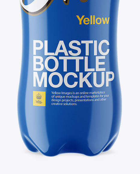 Clear PET Bottle Mockup