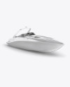 Sea Chaser Sport Boat Mockup - Half Side View - Free Download Images