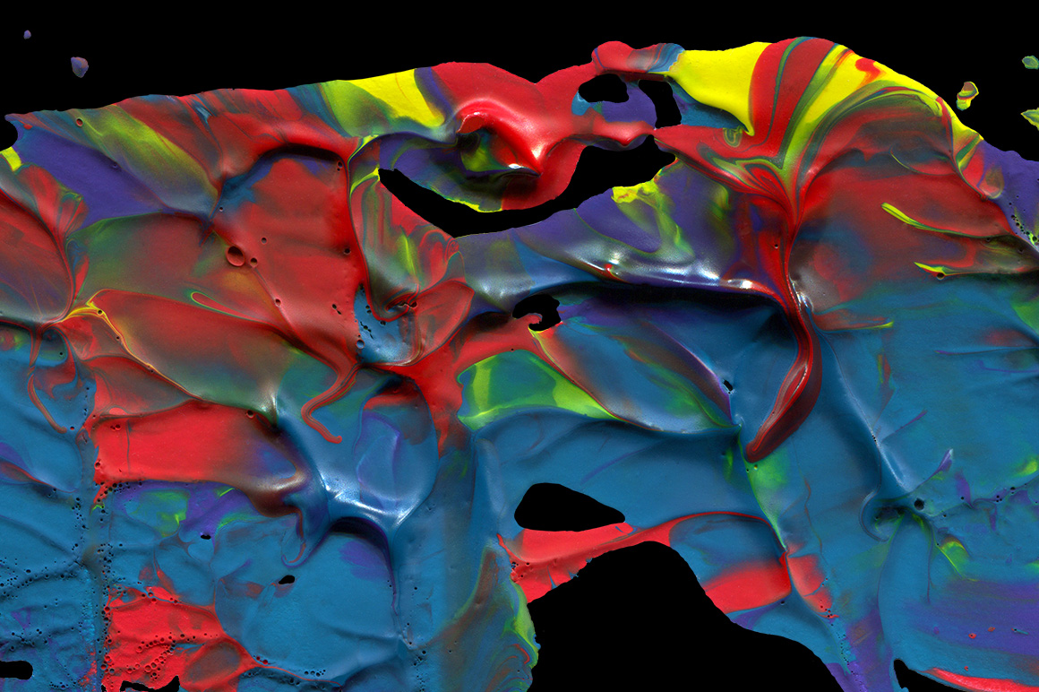Abstract Paint Shapes Abstract Paint Shapes