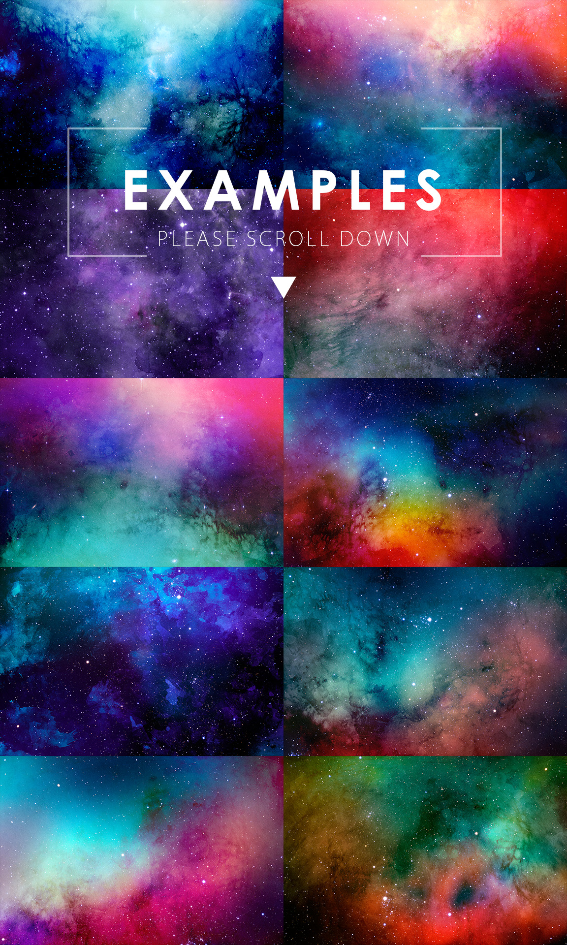 Only Watercolor Backgrounds Bundle