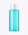 Color Plastic Cosmetic Bottle Mockup Color Plastic Cosmetic Bottle Mockup