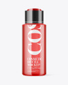 Color Plastic Cosmetic Bottle Mockup Color Plastic Cosmetic Bottle Mockup