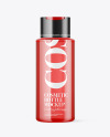 Color Plastic Cosmetic Bottle Mockup Color Plastic Cosmetic Bottle Mockup